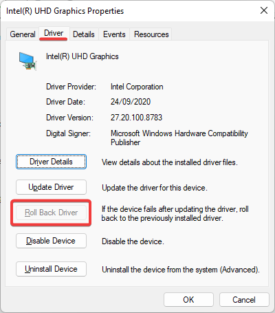 roll back driver if windows 11 thinks i have 2 monitors.