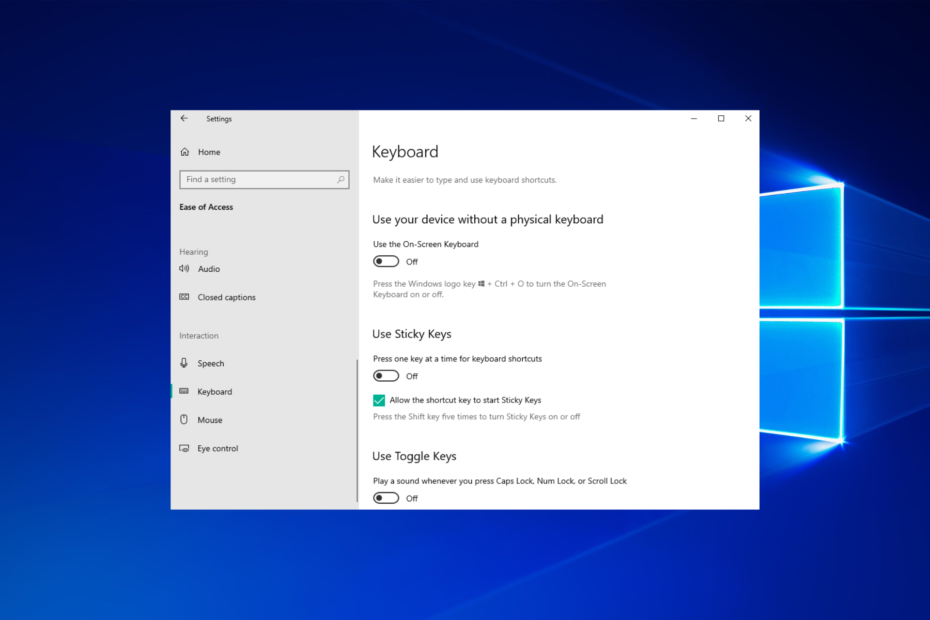 Can't Turn off Sticky Keys on Windows 10? Pick from 10 Solutions