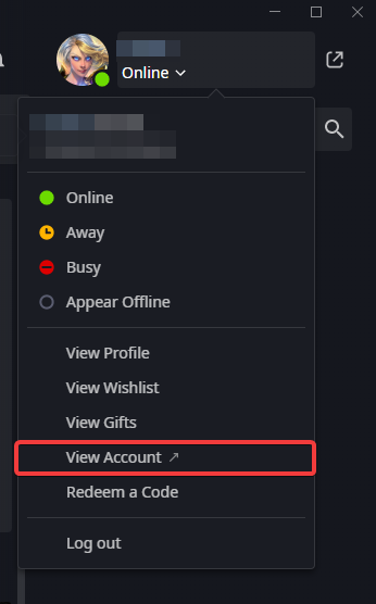 how to view account on battle net launcher