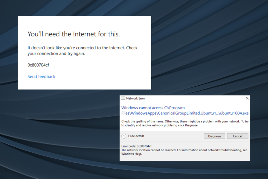 Error Code 0x800704cf: Diagnose & Fix in 5 Simple Steps