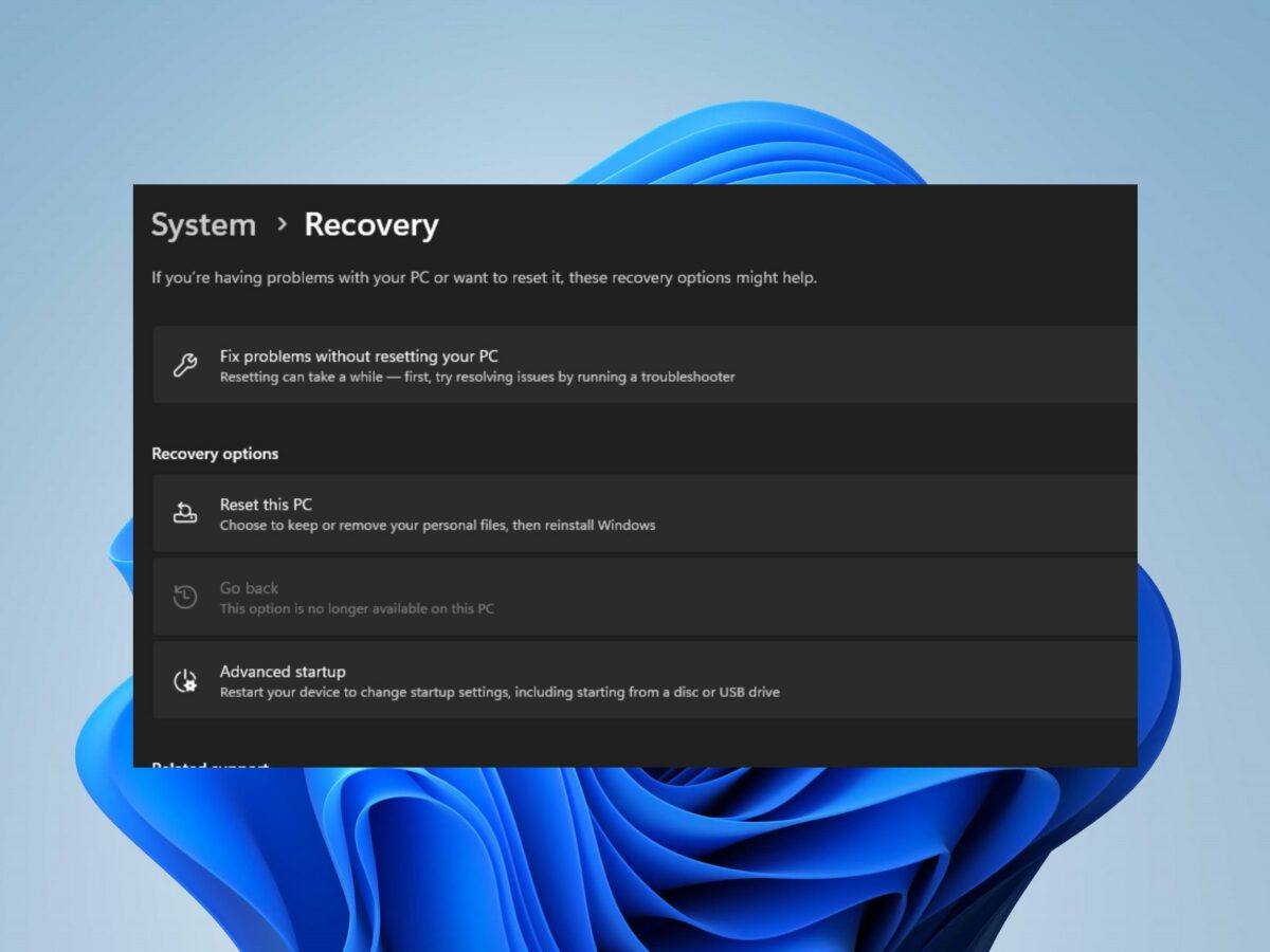 How to Boot Lenovo into Recovery Mode on Windows 11