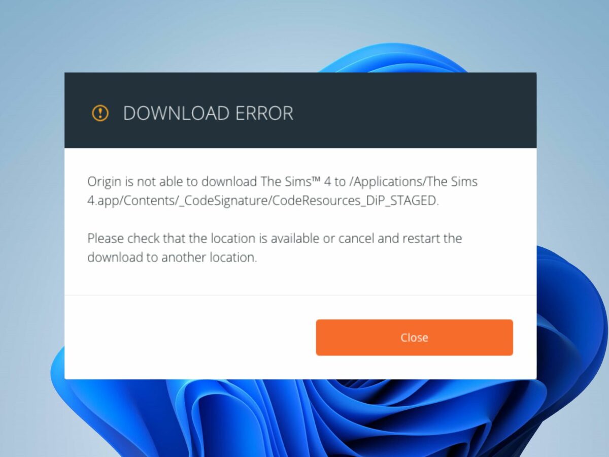 Sims 4 Won't Download on Origin: 4 Ways to Get It to Work