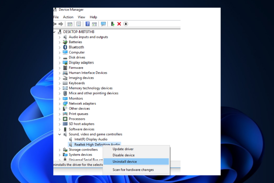 Fix A Realtek Audio Driver That Keeps Reinstalling [5 Ways]