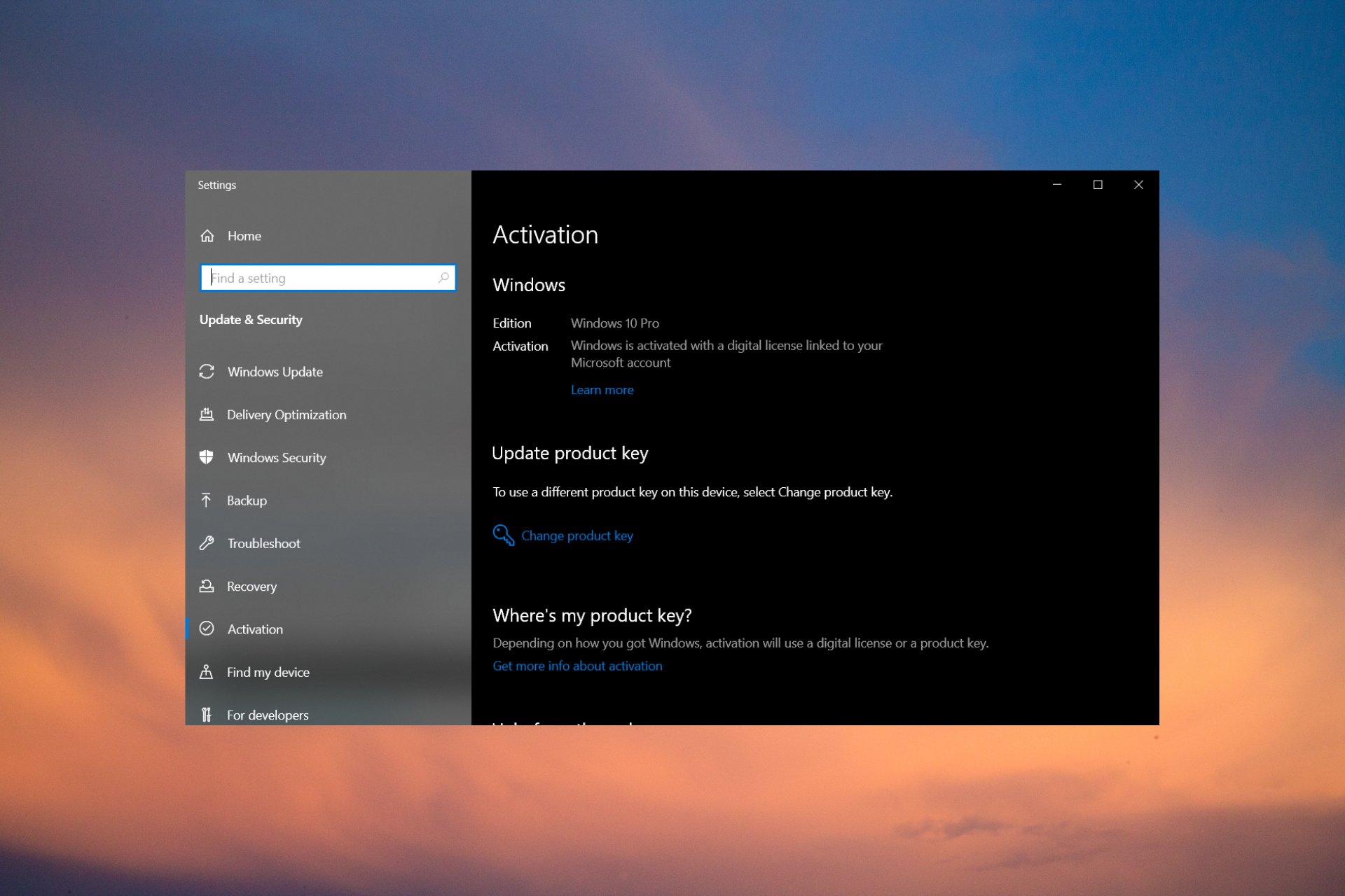 What to do if Windows 10 Activation Settings Are Not Loading