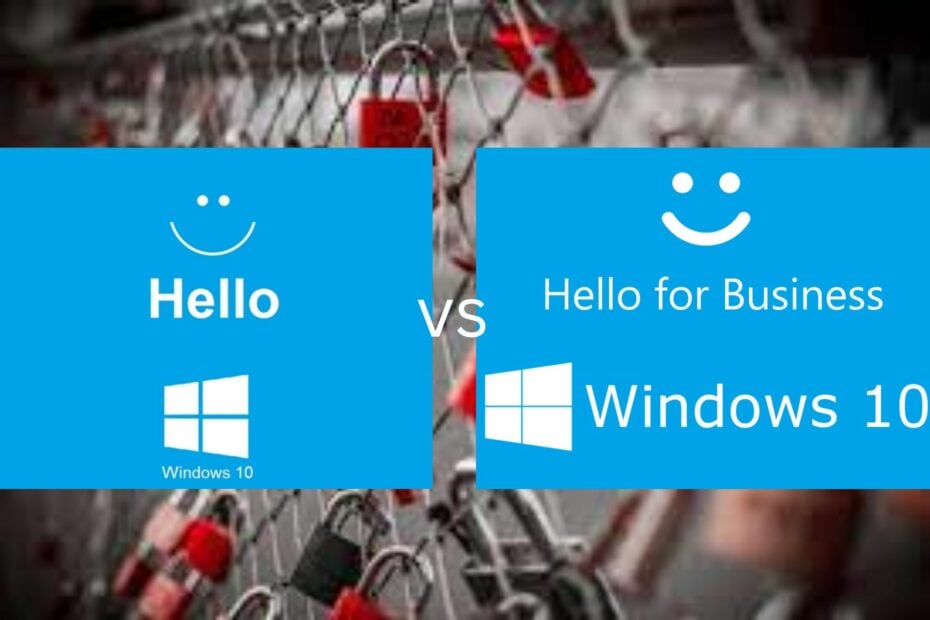 Windows Hello vs Windows Hello for Business Key Differences