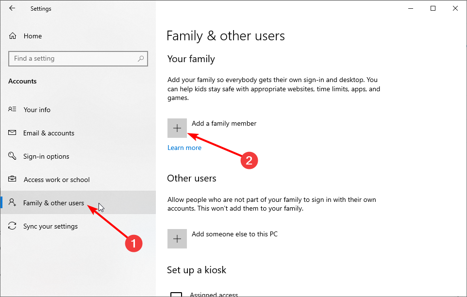 family and others windows 10 taskbar flickering
