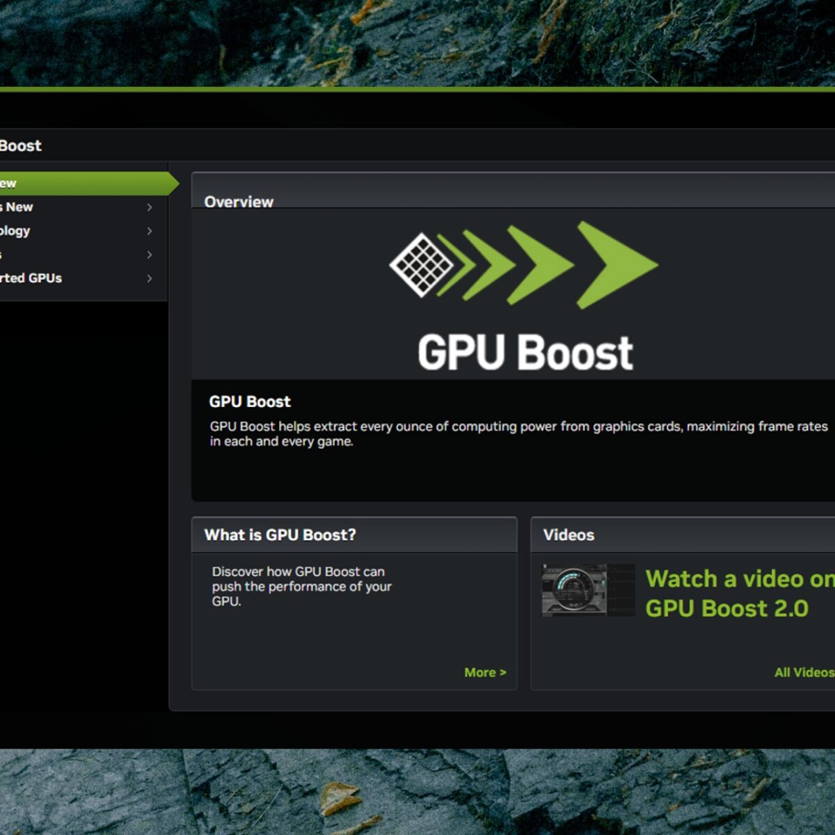 Stol Absorbere Snavset 5 Ways to Fix Nvidia GPU Boost when It's Not Working Correctly