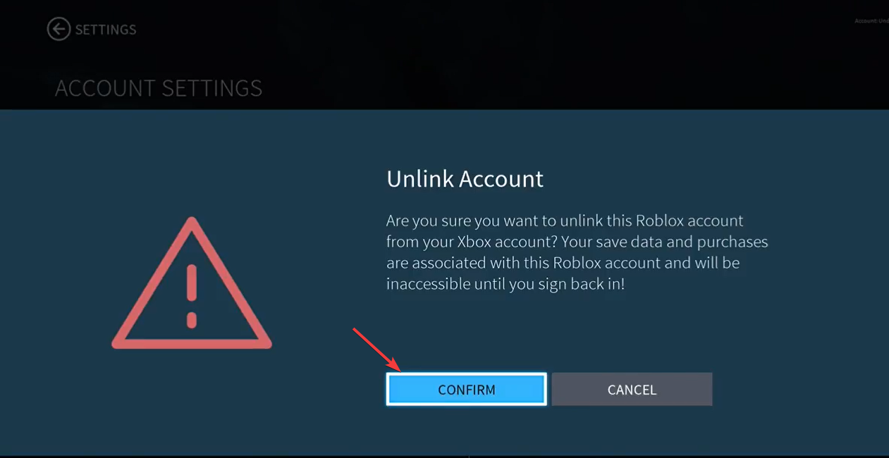 HOW TO LINK/UNLINK ACCOUNTS ON ROBLOX CONSOLE 