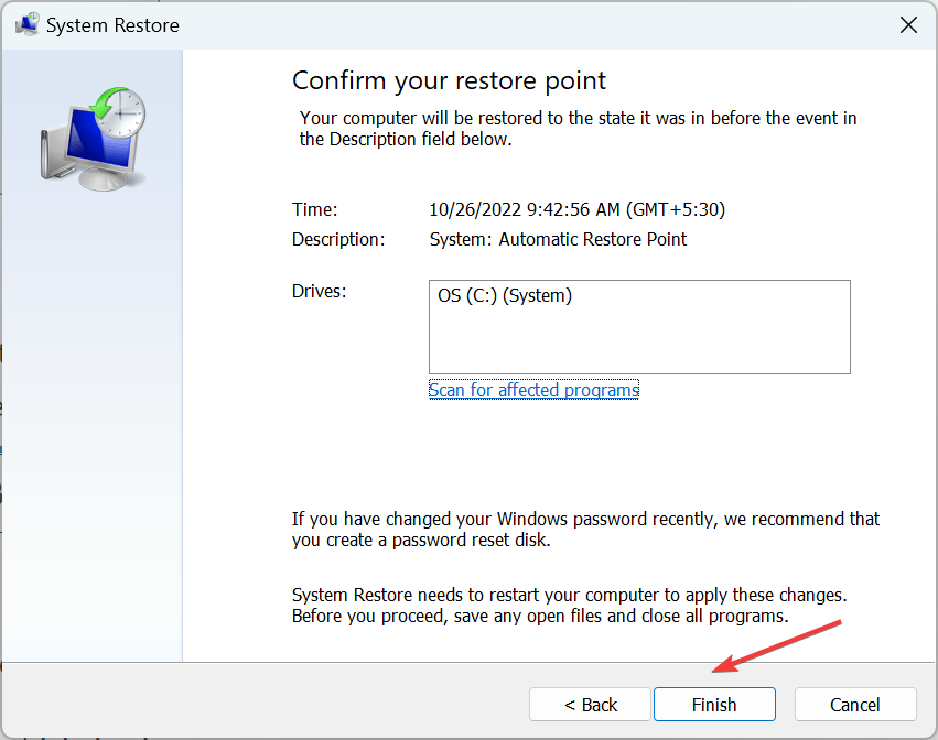 system restore to fix kmode exception not handled windows 10