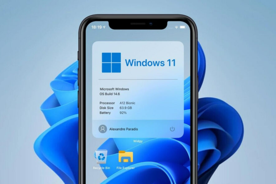 windows 11 mobile