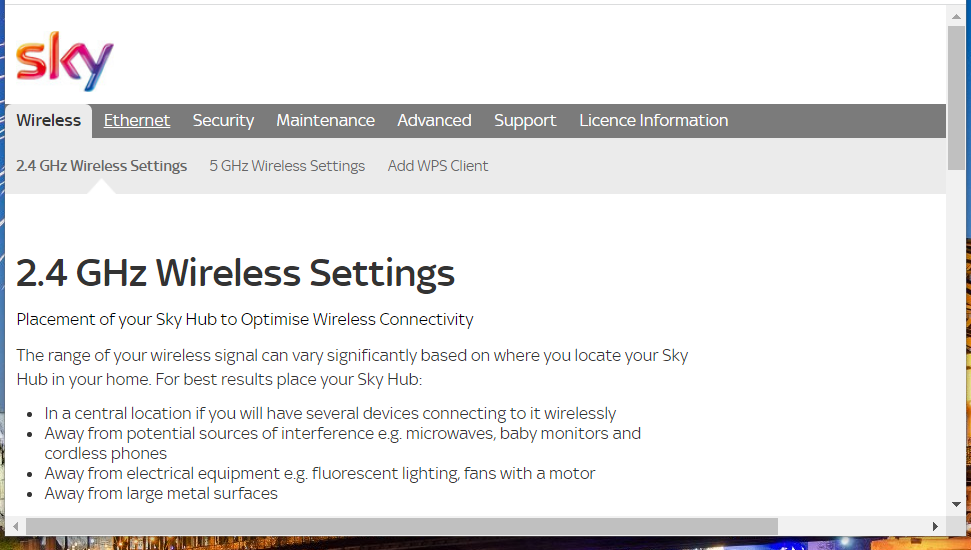 Wireless tab windows 11 hotspot 5ghz not available