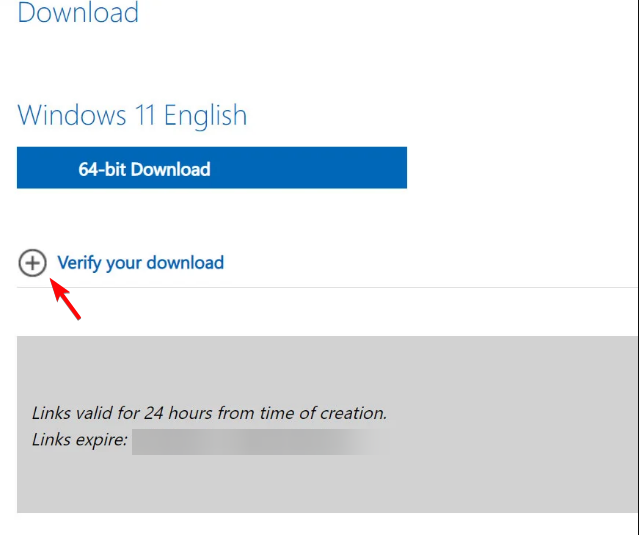 verify your download