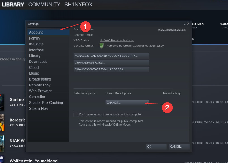 How To Enable/Disable Steam Client Beta 