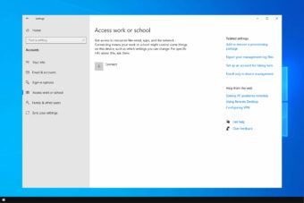 How To Remove A Work Or School Account From Windows 10