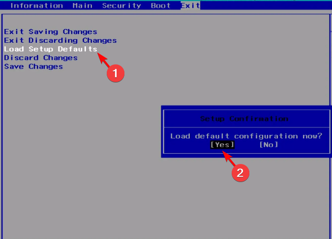 Mensagem Please enter setup to recover BIOS setting ao ligar o