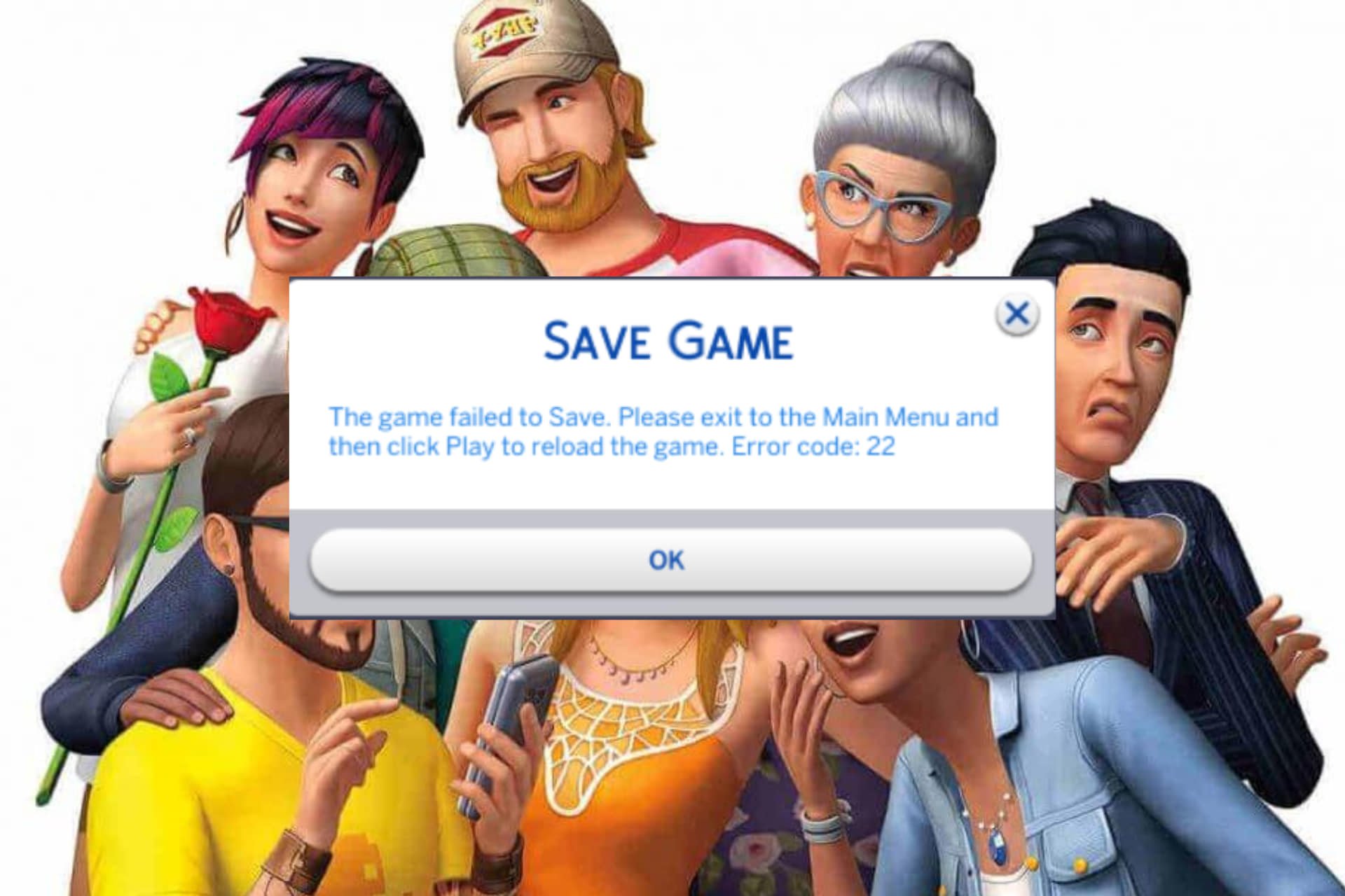 Sims 4 trên PC gặp phải lỗi Error Code 22? Đừng lo, hình ảnh liên quan đến từ khóa \