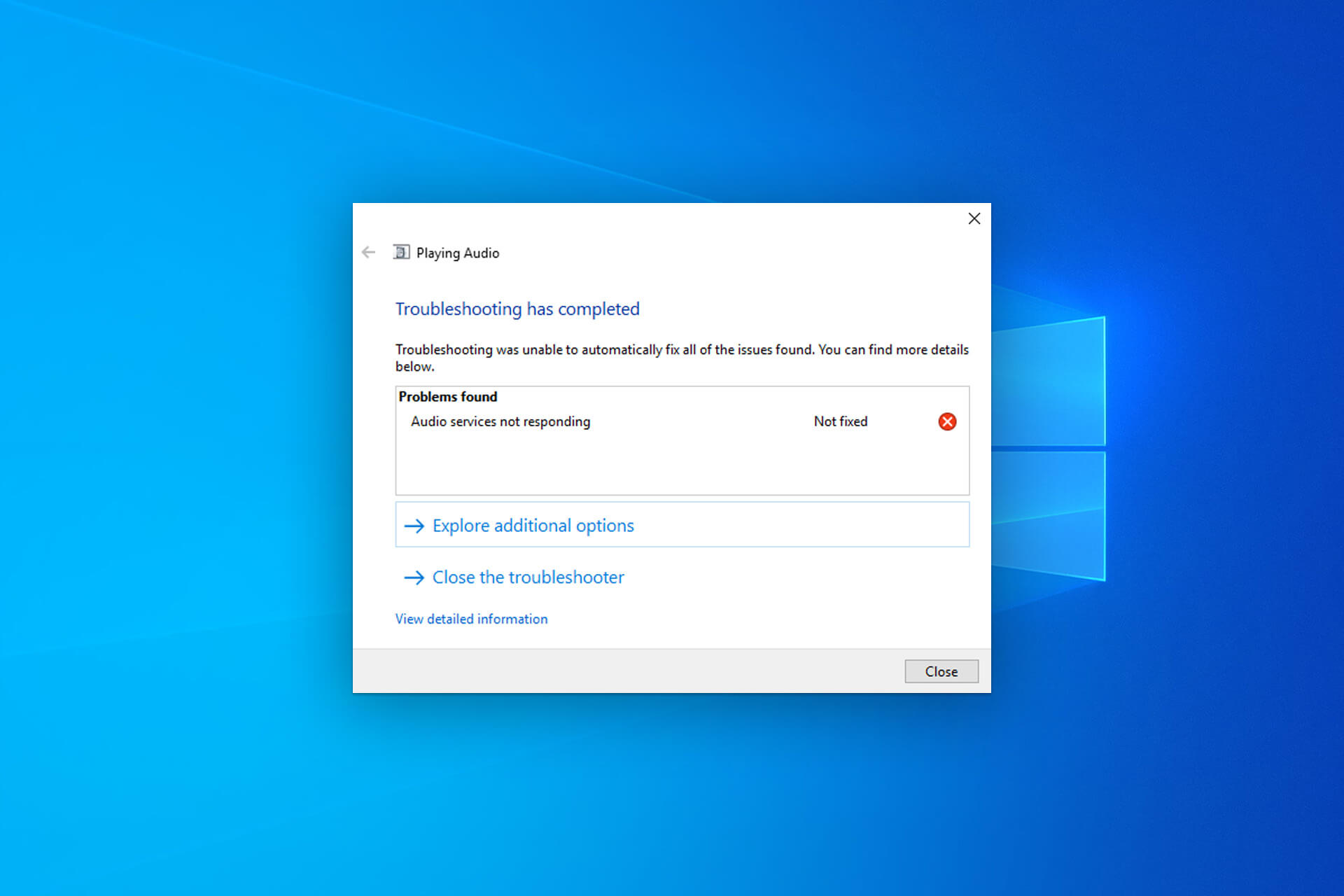 Windows 10 オーディオ サービスが応答しない問題を修正する方法