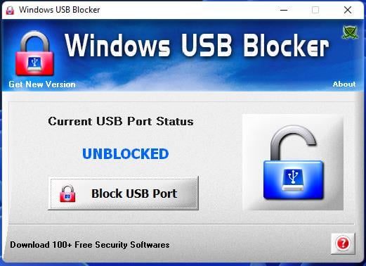 Windows USB Blocker how to enable usb port blocked by administrator
