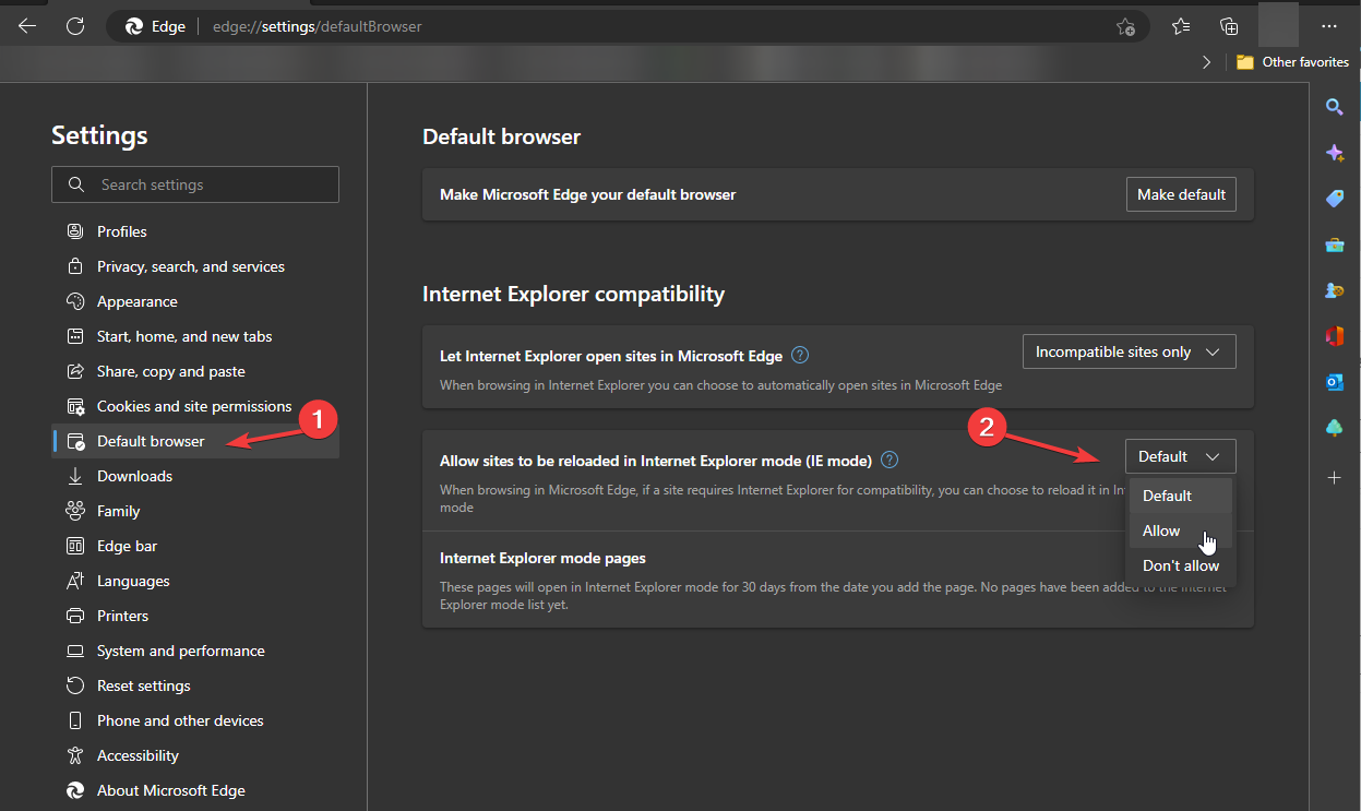 Edge Compatibility Mode Ie5 Vs Ie11