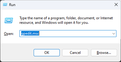 GPEDiT.msc - Windows 修復サービスの開始に失敗しましたか?