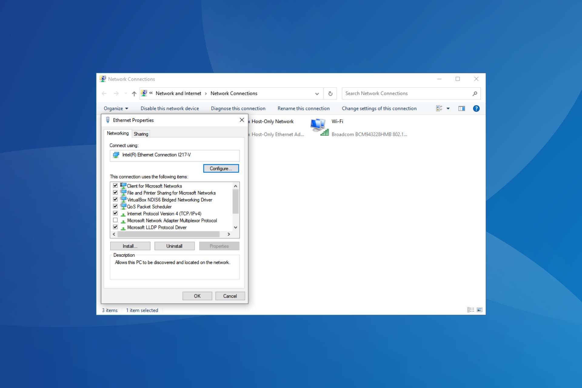 learn How to use wifi and ethernet at the same time in Windows