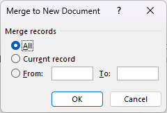 Merge to new document
