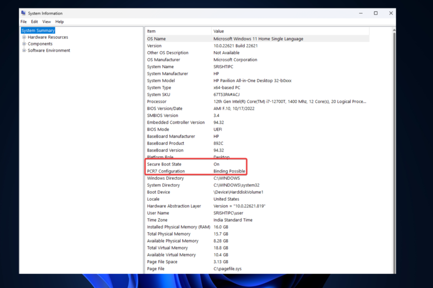 Secure Boot State Unsupported on Windows (Fixed)