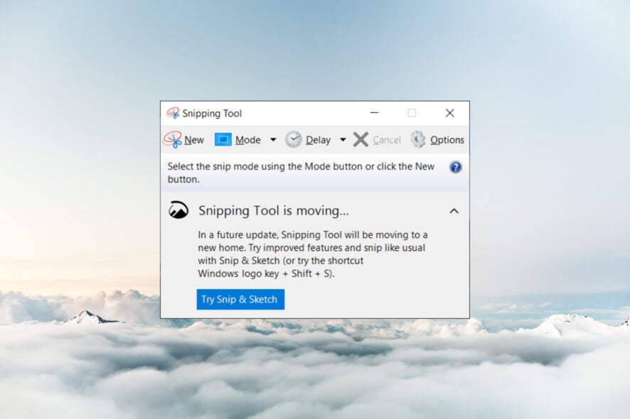 How to fix Snipping Tool crashing freezing Windows 10