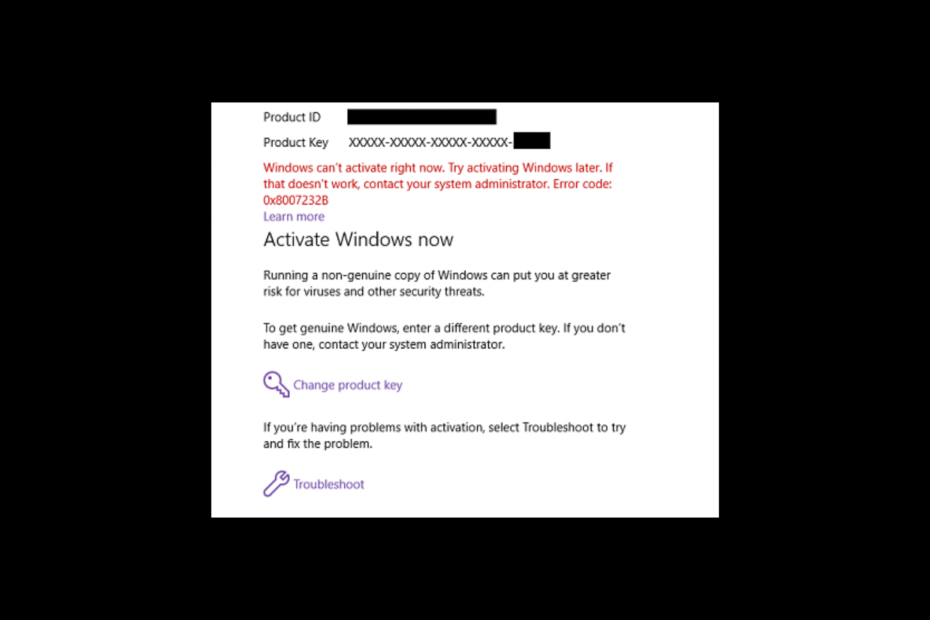 0x8007232b How To Fix This Windows Activation Error 2916