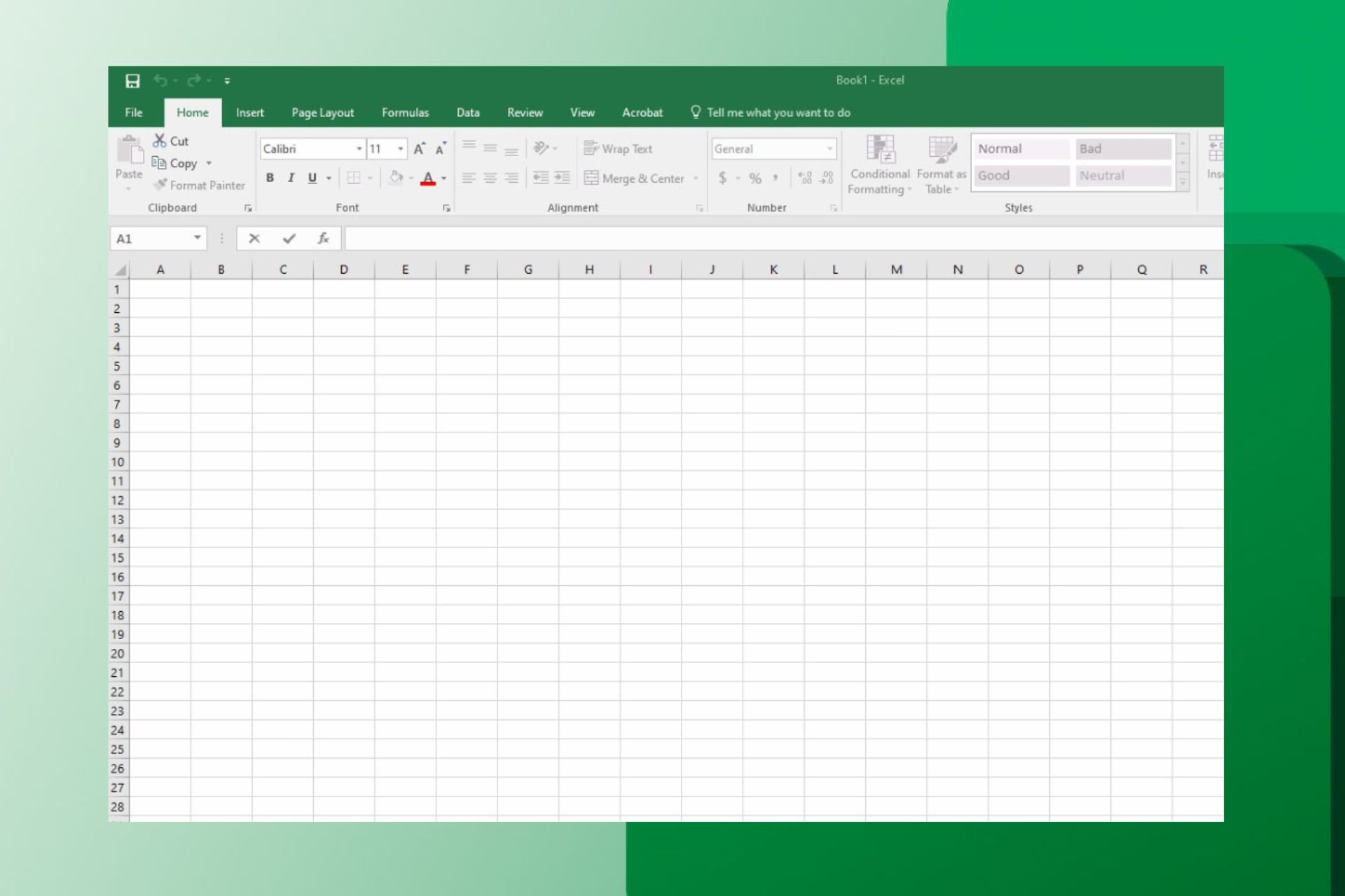 Excel Can T See First Column