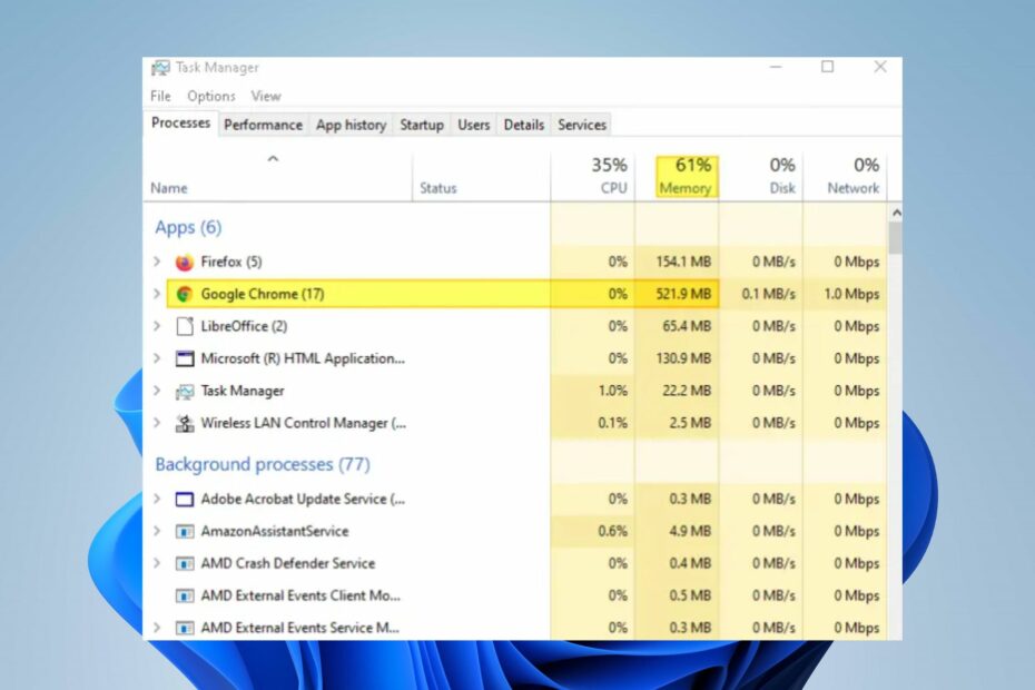 Chrome s gpu process has high memory usage how to fix it