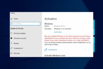 0xc004f012 Windows Activation Error: How to Fix It