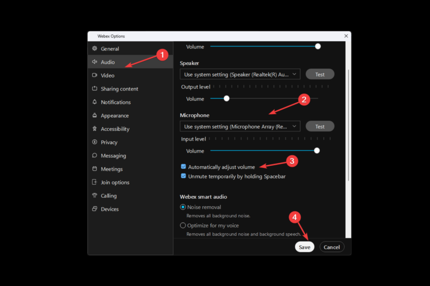 Webex Microphone is Not Working 5 Ways to Fix It