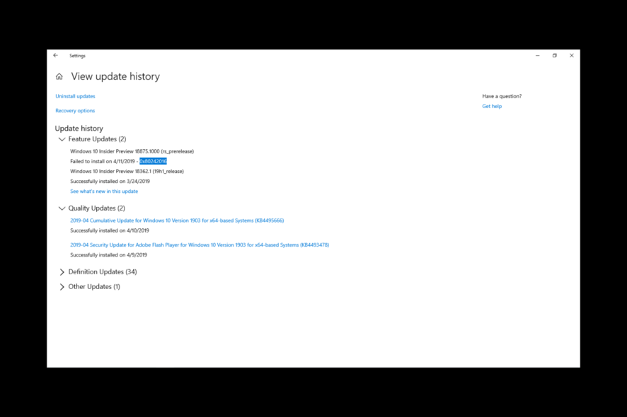 Windows Update Error 0x80242016 [Solved] 5 Ways to Fix It