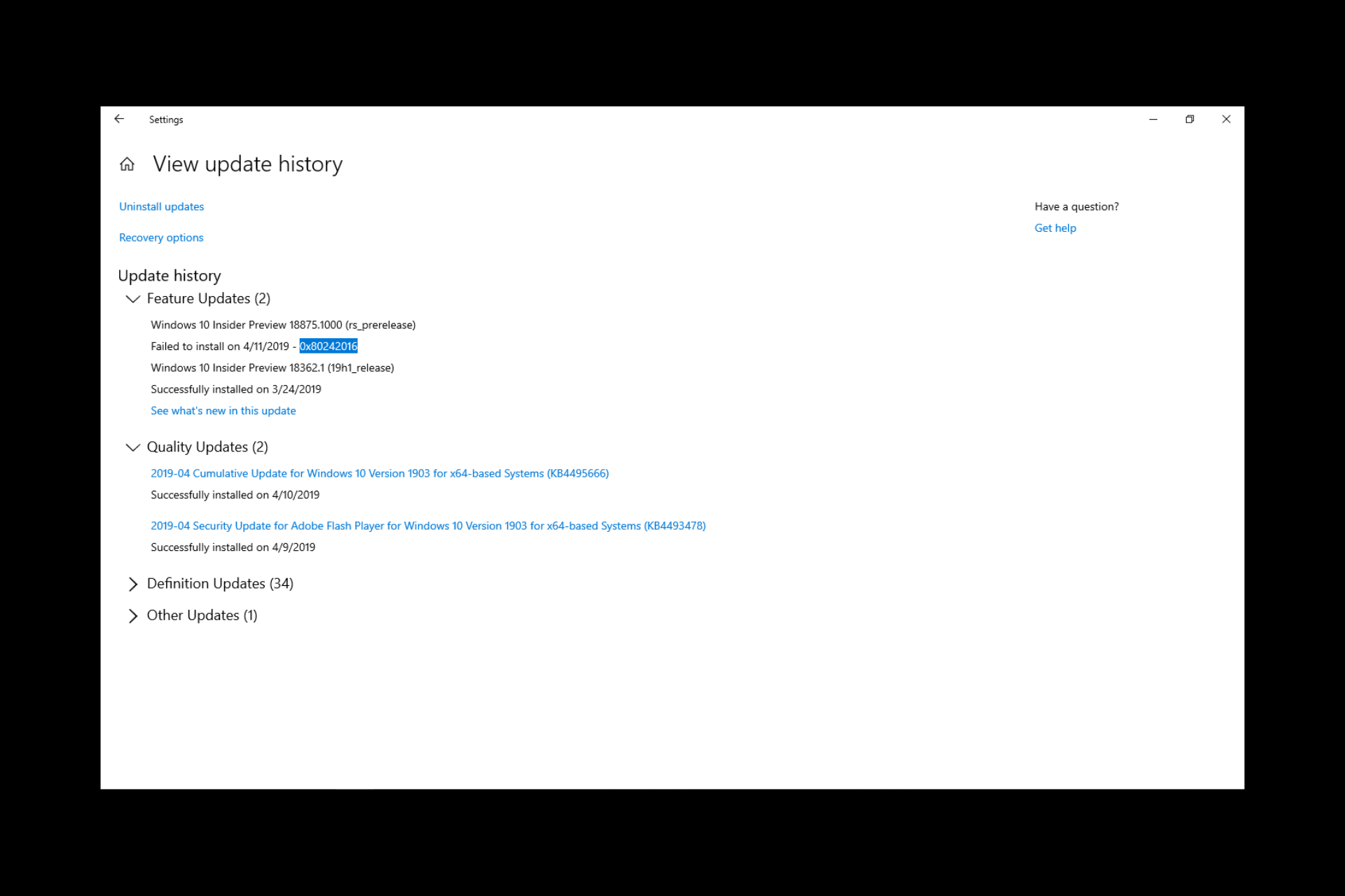 Windows 更新エラー 0x80242016 [Solved] 5つのソリューション