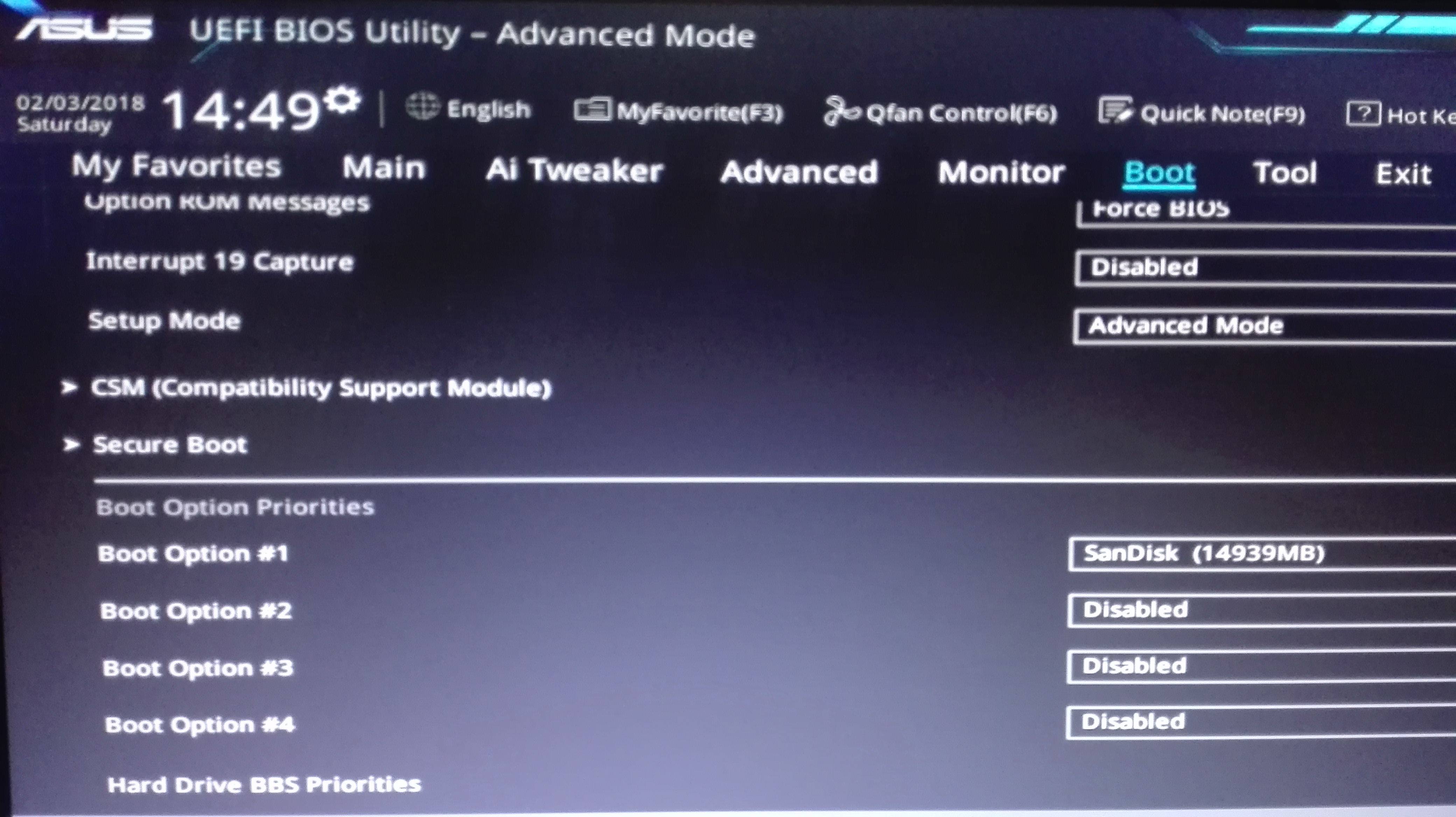 secure boot enabled but not active windows 11UEFI with Compatibility Support Module
