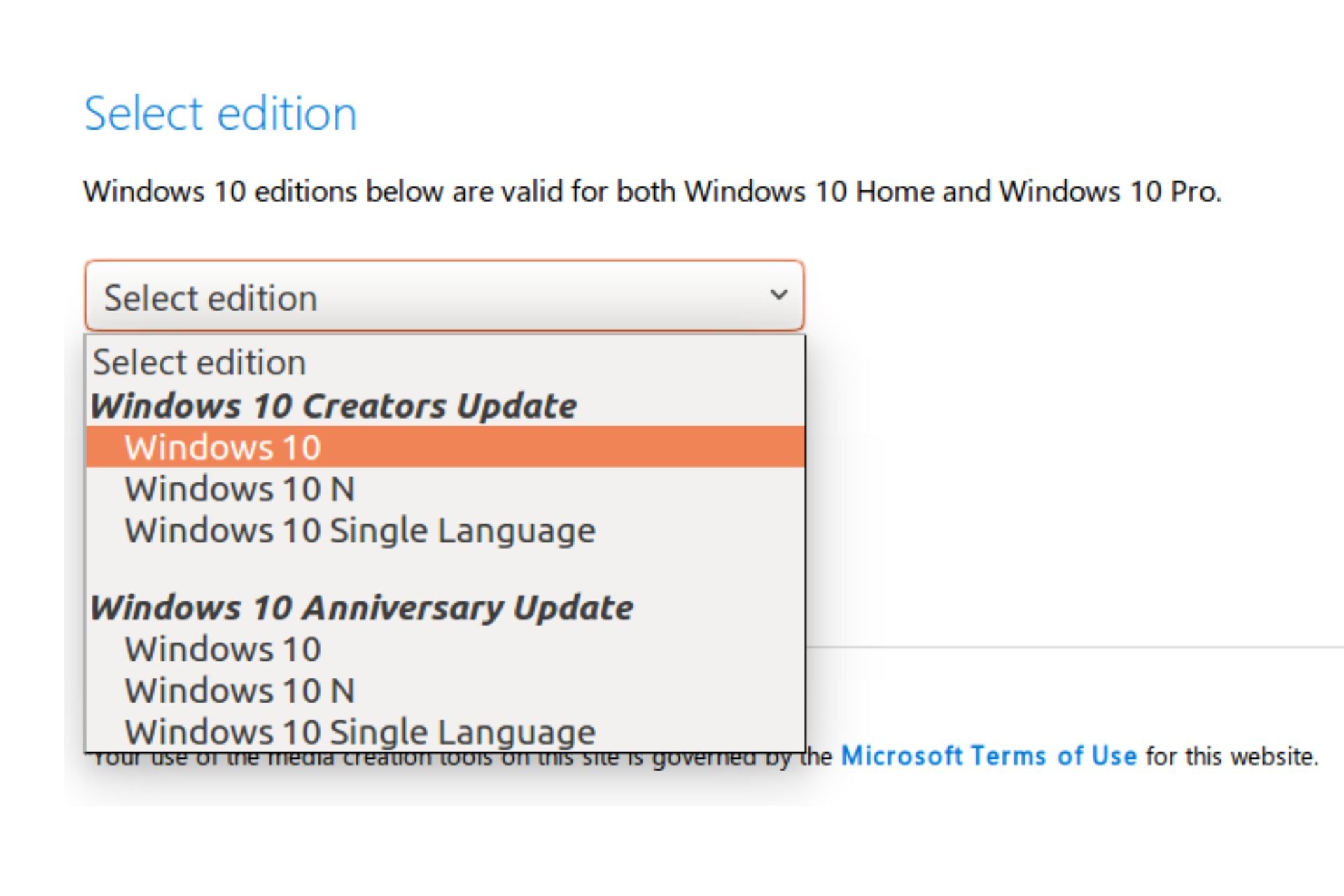 windows 10 iso download error mac