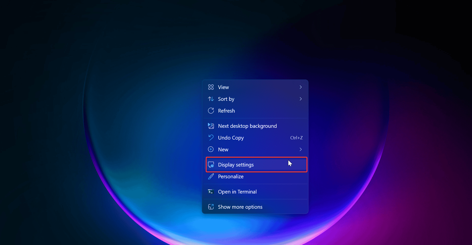 display settings windows 11