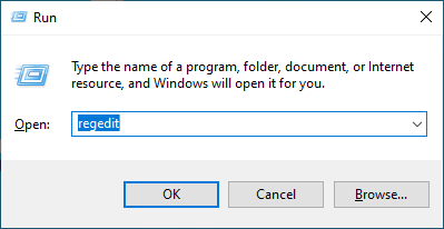 Regedit Windows 10