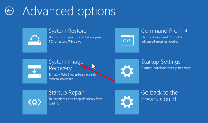 system image move windows 10 to another drive