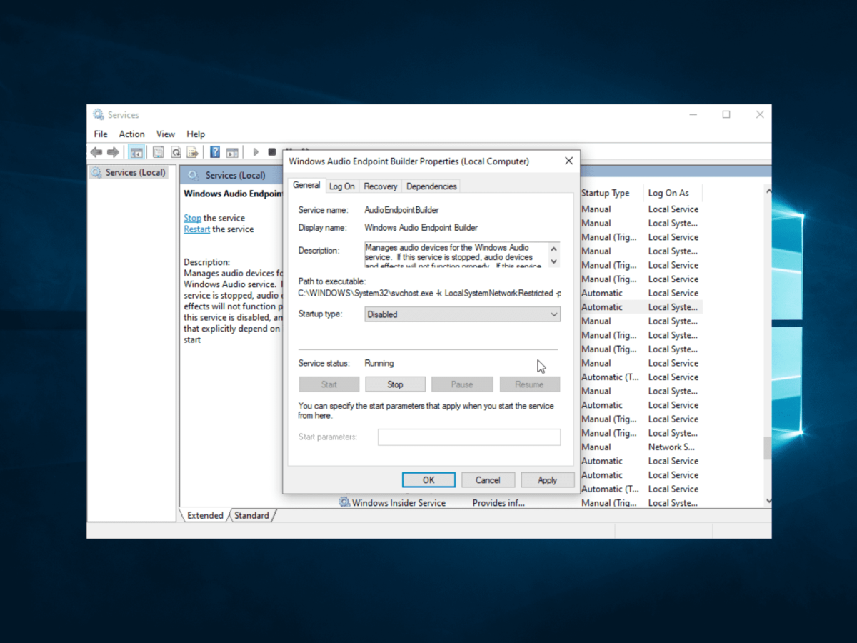 audio endpoint driver windows 10 download