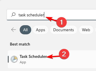 search for task scheduler
