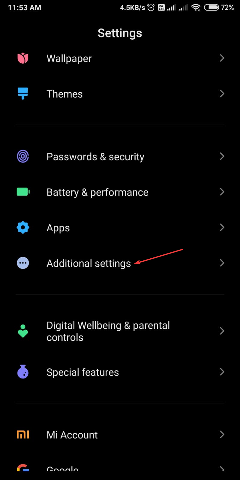 Additional Settings -microsoft authenticator wrong code