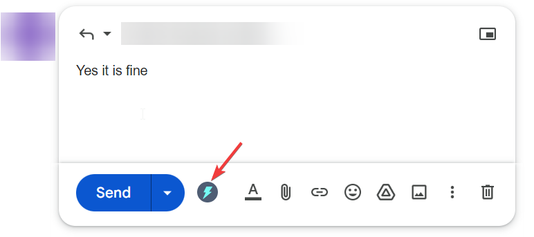 Click extension  button - integrate chatgpt with gmail
