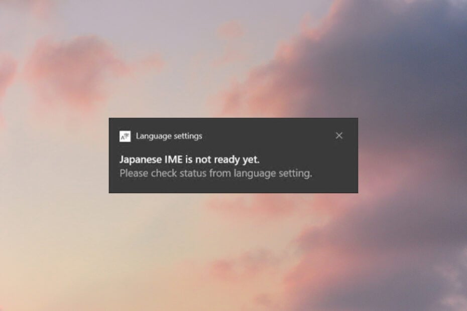 japanese ime is not ready yet windows 10 21h2