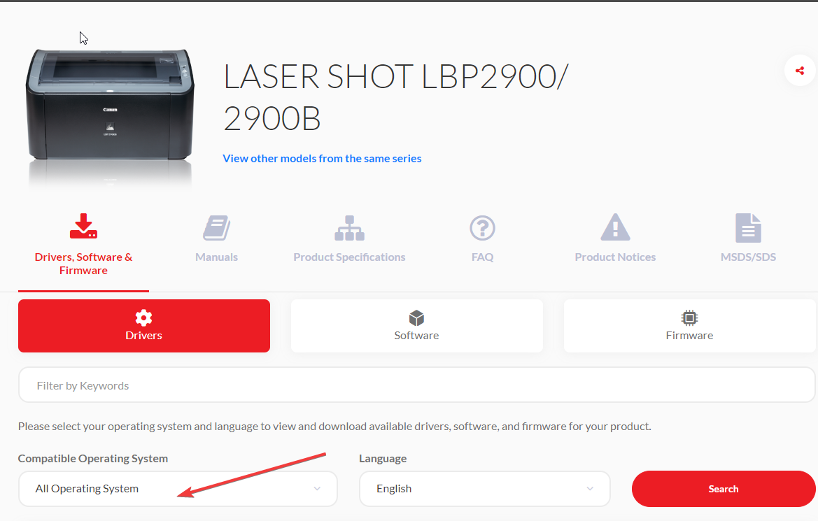 Laser Shot LBP2900 -canon lbp2900b driver windows 11