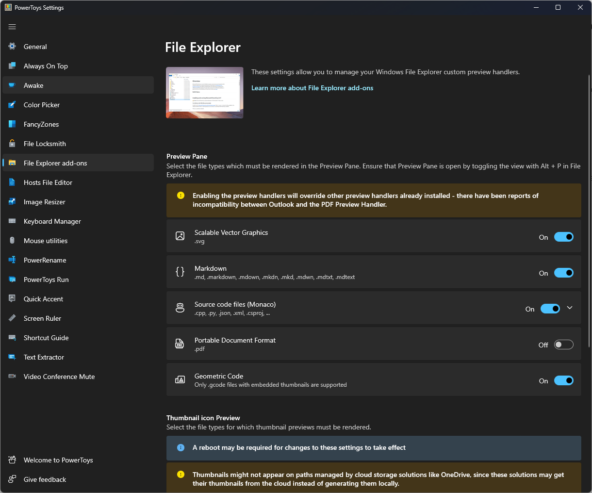 File Explorer - Install PowerToys Windows 11