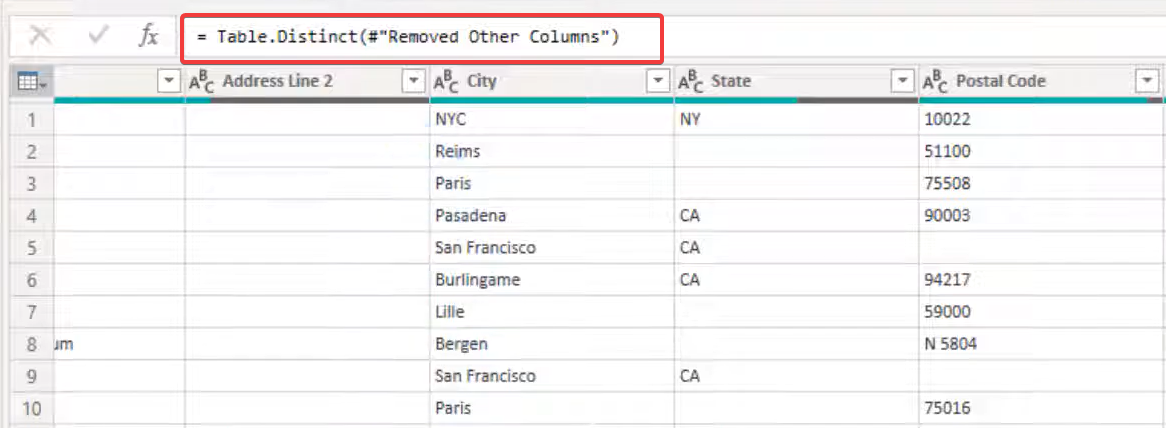 How Remove Duplicates In Power Bi