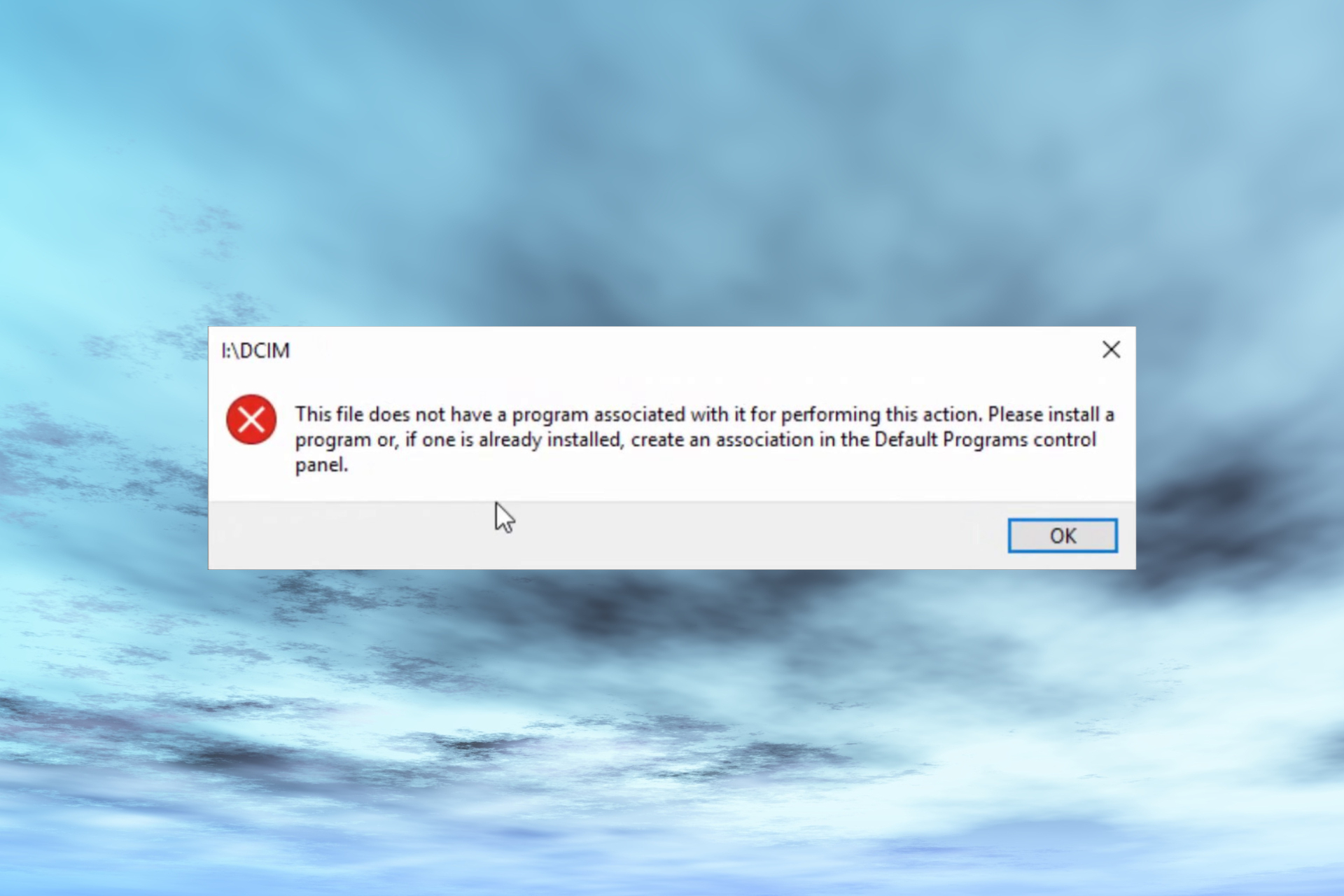 What to do if This File Does Not Have An App Associated in Windows 11