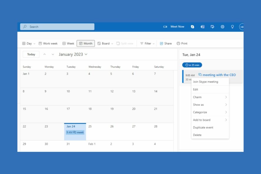 Can t Delete Calendar Events in Outlook: How to Fix It